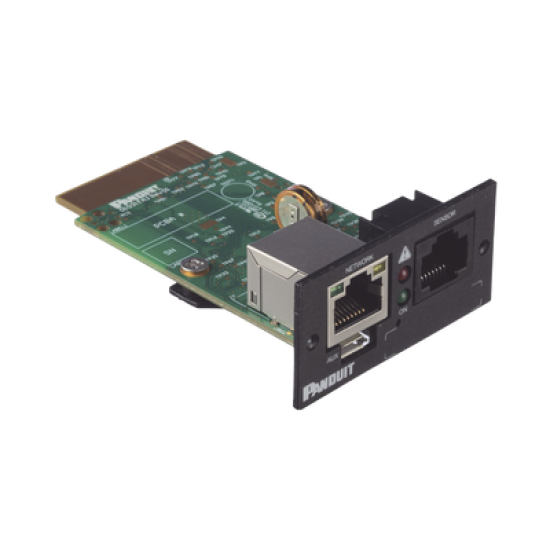 Tarjeta de Red Para Control y Administración Remota, Con Puerto 10/100/1000 BaseT y WiFi, Compatible con UPS de Panduit