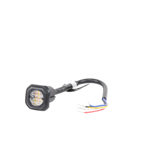 Lampara Oculta de LED de bajo perfil color ambar claro