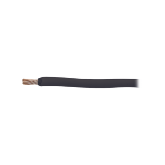 ( venta por metro ) Cable Eléctrico de Cobre Recubierto THW-LS Calibre 14 AWG 19 Hilos Color negro