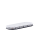 Mini barra de 42 LED, ámbar/blanco, 15 Pulgadas, SAE, Montaje Fijo Con Tornillos, 12-24 Vcd, Lente transparente