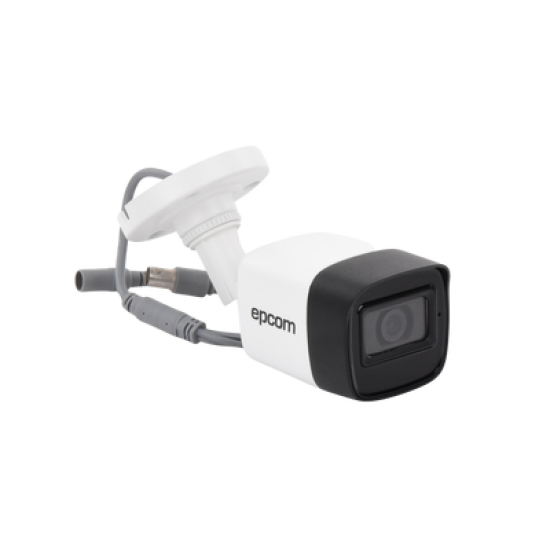 AUDIO POR COAXITRON / Bala TURBOHD 5 Megapixel / Gran Angular 85.5° / Lente 2.8 mm / 30 mts IR EXIR / Exterior IP67 / 4 Tecnologías / dWDR