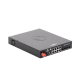 Switch cnMatrix WISP TX1012-DC-P de 8 puertos PoE y 4 SFP+, 170 W PoE Budget, Capa 2, gestión gratuita desde la nube, para corriente directa