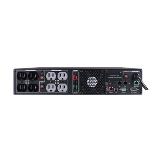 UPS de 1500 VA/1500 W, Topología Línea Interactiva, Entrada 120 Vca NEMA 5-15P, Onda Senoidal Pura, Torre o Rack 2 UR, Con 8 Tomas NEMA 5-15R