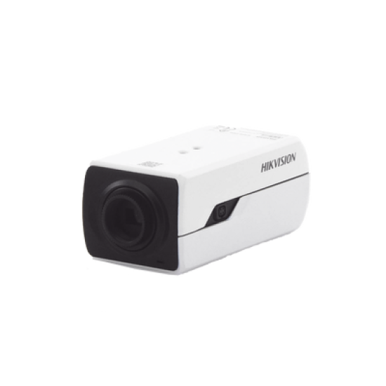 Camara Box IP 4 Megapixel / Serie PRO / DARKFIGHTER / PoE / 12 Vcc o 24 VCA / WDR 120 dB / ONVIF / RS-485 / BLC /  Entrada y Salida de Audio y Alarmas (No Incluye Lente) / Micro SD 
