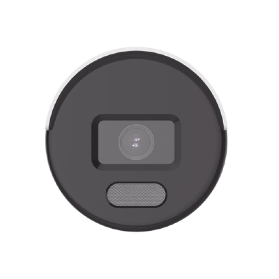 Bala IP 4 Megapixel / ACUSENSE Lite (Detección de Movimiento en Humanos y Vehículos)  / Lente 2.8 mm / Luz Blanca 30 mts / Imagen a Color 24/7 / Exterior IP67 /  WDR 120 dB / PoE / ONVIF 