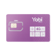 SIM Yobi para dispositivos móviles 3G/4G, 1GB Mensual por 1 año de servicio (solo datos)
