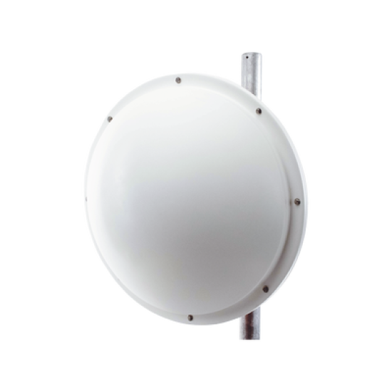Antena altamente Direccional / 2 ft / 4.9-6.4 GHz / Diseñada para ambientes salinos / Ganancia 30 dBi / SLANT de 45 ° y 90 ° / Incluye jumper, radomo y montaje de acero inoxidable. 
