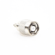 Conector TNC Macho Inverso de Anillo Plegable para Cable RG-142/U, Níquel/ Oro/ Teflón.