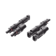 Conector MC-4 Doble para Módulos Fotovoltaicos