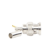 Conector BNC Macho Inverso, de anillo plegable para cables RG-58/U, RG-142/U.