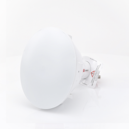 Antena Sectorial Asimétrica Carrier Class, apertura 20 grados tipo cuerno 20.5 dBi 5180-6000 MHz conectores tipo N hembra