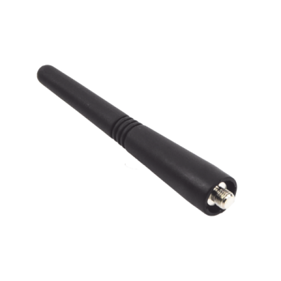 Antena UHF Helicoidal Recortada, 400-470 MHz, para Radios Portátiles PRO5150/EP450/DEP450/CP200/GP300 de Conector Rosca tipo Monopolo