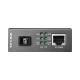Convertidor Fibra Óptica WDM Monomodo / 1 puerto RJ45 10/100 Mbps / 1 puerto SC/UPC 100 Mbps /  Hasta 20 Km / Para su Funcionamiento Requiere el Modelo MC111CS / Plug and Play