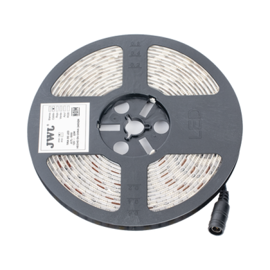 Tira Led de 5 m / Cálido / Uso Exterior / Potencia 22 W / 900 lm/ 12 V CD / IP 65.