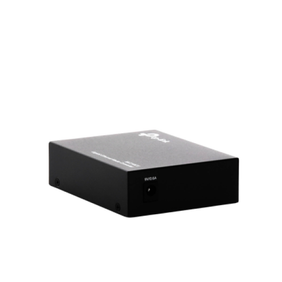 Convertidor Fibra Óptica Monomodo / 1 Puerto RJ45 10/100/1000 Mbps / Puerto Fibra Óptica SC 1000 Mbps / Hasta 20 Km / Plug and Play
