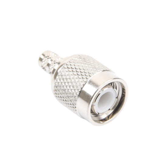 Conector TNC Macho de Anillo Plegable para Cables LMR-240, RG-8/X, 9258, Niquel/Oro/Delrin.