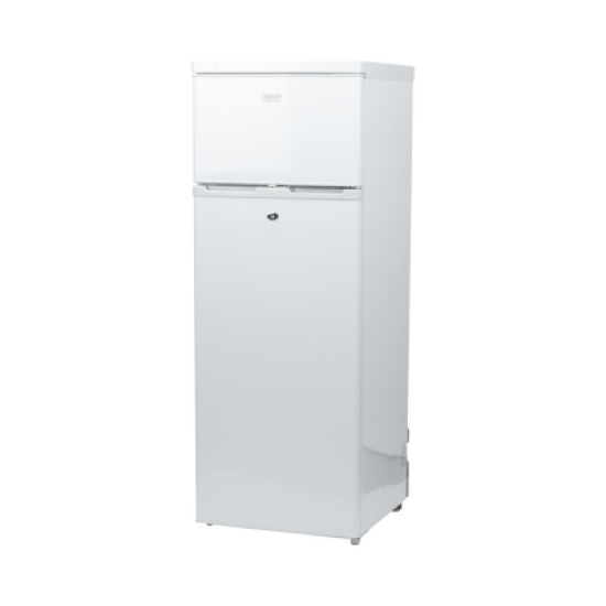 Refrigerador Combinado Solar de 220L (7.7 ft3) - 12/24V, Alta Capacidad, Optimo Para Operación Sin Red Eléctrica, Rendimiento Superior. 