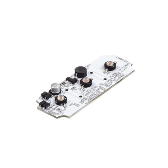 Tablilla de reemplazo con 3 LED color Ámbar para X605 