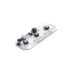 Tablilla de reemplazo con 3 LED color Ámbar para X605 