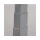 Base de Escritorio Motorizado Profesional / Altura Ajustable 60-125cm / Estructura Estable / Funcionamiento Suave / 3 Preset de Posiciones / Color Gris / Soporta hasta 100Kg de carga 