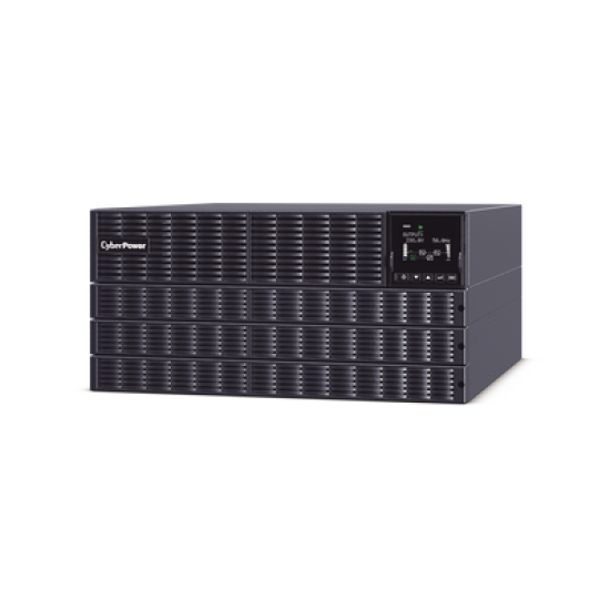 UPS de 10000 VA/10000 W, Online Doble Conversión, 200 - 240 Vac de Entrada, 200 - 240 Vac de Salida, Terminal Hardwired, Onda Senoidal Pura, Torre o Rack de 6 UR, Con 3 Tomas NEMA L6-30R
