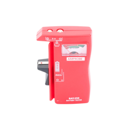 Probador de Baterías 9 Vcc / 1.5 Vcc [AA-AAA-C-D]