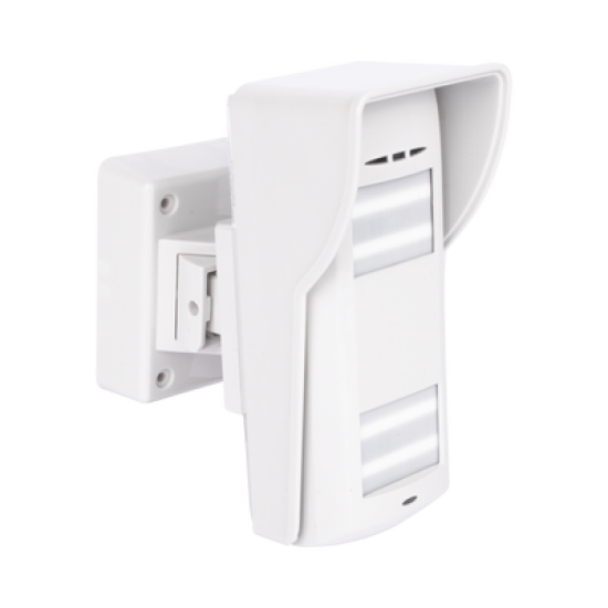(AX HUB) Detector Dual-Tech Inalámbrico para Exterior + Montaje de Pared