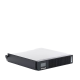 UPS SmartZone de 1000 VA/1000 W, Online Doble Conversión, Entrada 120 Vca NEMA 5-15P, Onda Senoidal Pura, 2 UR, Con 6 Tomas NEMA 5-15R, Incluye Tarjeta de Red y Kit de Rieles