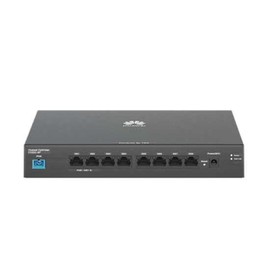 HUAWEI MiniFTTO - ONU Switch Gigabit PoE / 8 puertos 10/100/1000Mbps PoE + 1  PON (SC/UPC)/ Downstream 2.488 Gbps / Upstream 1.244 Gbps / modo puente / 120 W/ Administración Nube
