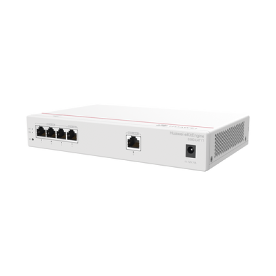 Router Multi-Servicio / 1 puerto 10/100/1000 Mbps(WAN) / 1 puerto 10/100/1000 Mbps(LAN/WAN) / 3 puertos 10/100/1000 Mbps(LAN) / Controla hasta 32 APs / Hasta 150 Clientes / Administración Nube Gratis