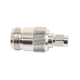 Adaptador en Línea, de Conector SMA Macho Inverso a N Hembra, Níquel/ Oro/ Teflón.