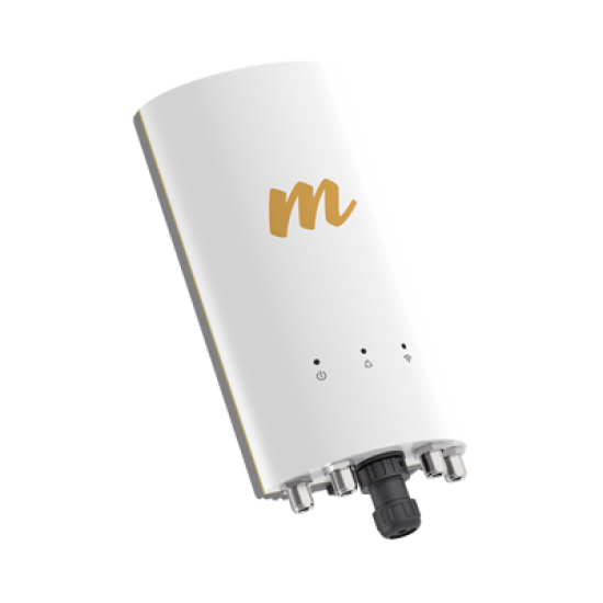 Punto de Acceso de 1.5 Gbps / MU-MIMO 4x4 / 4.9-6.4 GHz / 4 Conectores N-hembra / Hasta 100 clientes concurrentes / Incluye POE y cable de alimentación / Soporta monitoreo en la nube  