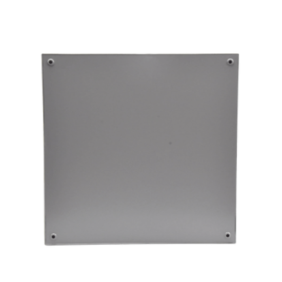 Gabinete de Acero, Nema 4 -IP 66 de 60 x 60 x 25 cm con Platina y certificado UL.