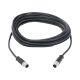 Cable Extensor de Vídeo y Audio de 10 Metros / Conector Tipo Aviación / Compatible con Cámara IP Móvil HIKVISION