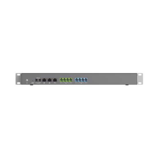 Conmutador IP-PBX para hasta 2000 usuarios y 300 llamadas simultaneas, 4FXO, 4FXS,  para solución de comunicaciones unificadas y colaboración
