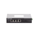 Switch Industrial No Administrable Gigabit / 3 Puertos Gigabit PoE+ (30 W) + 1 Puerto Gigabit PoE++ (60 W) / 2 Puertos SFP / 65 W Total / 48 a 57 VCD / Ideal para Proyectos / 300 Metros de Distancia