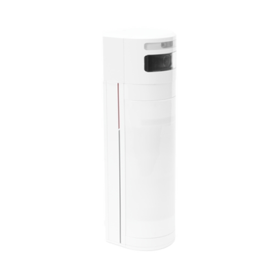(AX PRO) CÁMARA + PIR Dual-Tech Exterior IP65 / Rango de Detección 15 mts / Ángulo de Cobertura Ajustable de 90° a 180° / Inmunidad a Mascotas 40 Kg 