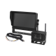 Sistema Profesional Inalámbrico de Cámara de Reversa y Monitor para Vehículos de Trabajo y Montacargas