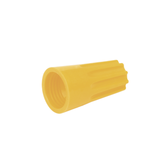 Capuchón roscable / 12 AWG / Naranja / Paquete de 25 piezas. 