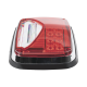Luz de advertencia de 8 X 6