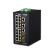 Switch Industrial Administrable 16 puertos 10/100/1000 T 802.3at PoE + 2 Puertos 10/100/1000 T + 2 puertos 100/1000 X SFP