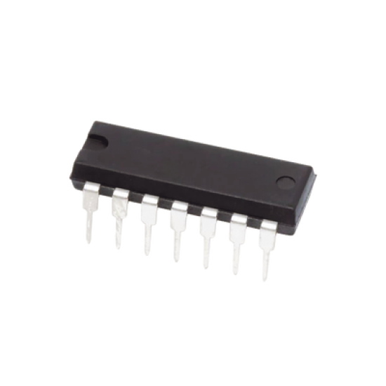 Circuito Integrado Interruptor Cuádruple Bilateral, DIP-14.