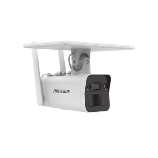 Kit Solar IP All in One / Doble Detección (Radar + PIR) / Bala IP 4 Megapixel / Lente 4 mm / Panel Solar / Batería de Respaldo de Litio 10Ah (Hasta 11 Días) / Conexión 4G / Audio de Dos Vías / Accesorios de Inst. / Direc