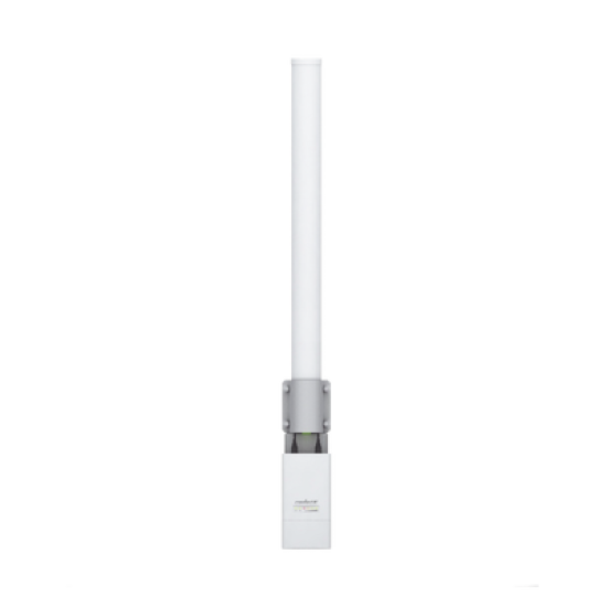 Antena omnidireccional, potente cobertura de 360°, doble polaridad MIMO 2x2, frecuencia 2 GHz (2.35-2.55 GHz) de 10 dBi