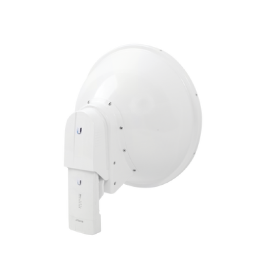 Antena Direccional airFiber X, ideal para enlaces Punto a Punto (PtP), frecuencia 5 GHz (5.1 - 5.9 GHz) de 23 dBi slant 45