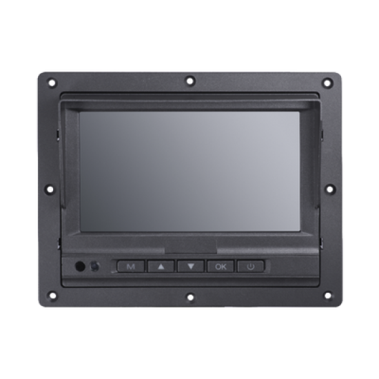 Monitor y Botones de 7