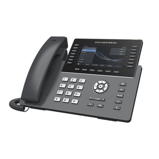 Teléfono IP Wi-Fi, Grado Operador, 14 líneas SIP con 6 cuentas, pantalla LCD  5