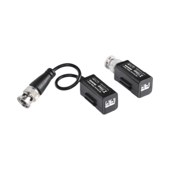 Kit de Transceptores (Baluns) con TERMINALES TIPO TORNILLO, Resolución 4K, Cable flexible COAXIAL Blindado  / COAXITRON / AUDIO POR COAXITRON / Menu OSD /Conector 100% COBRE / Calidad PREMIUM