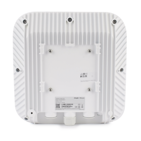 Punto de Acceso Wi-Fi 6 Industrial para Exterior Sectorial 60°, hasta 5.95 Gbps, MU-MIMO 4x4, Filtros Anti Interferencia y Auto Optimización con IA, puerto eth 2.5G y SFP