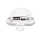 Switch CCTV PoE para exterior / No administrable / Con 8 puertos Gigabit PoE af/at + 2 x Gigabit SFP /  Presupuesto 120W / Ideal para Aplicaciones de Videovigilancia